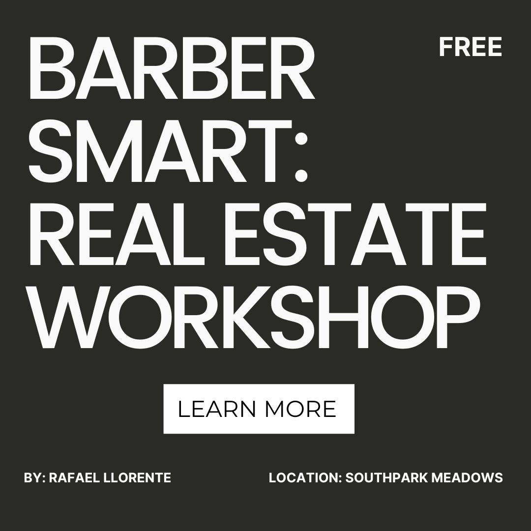 FREE: BARBER SMART SERIES - REAL ESTATE WORKSHOP