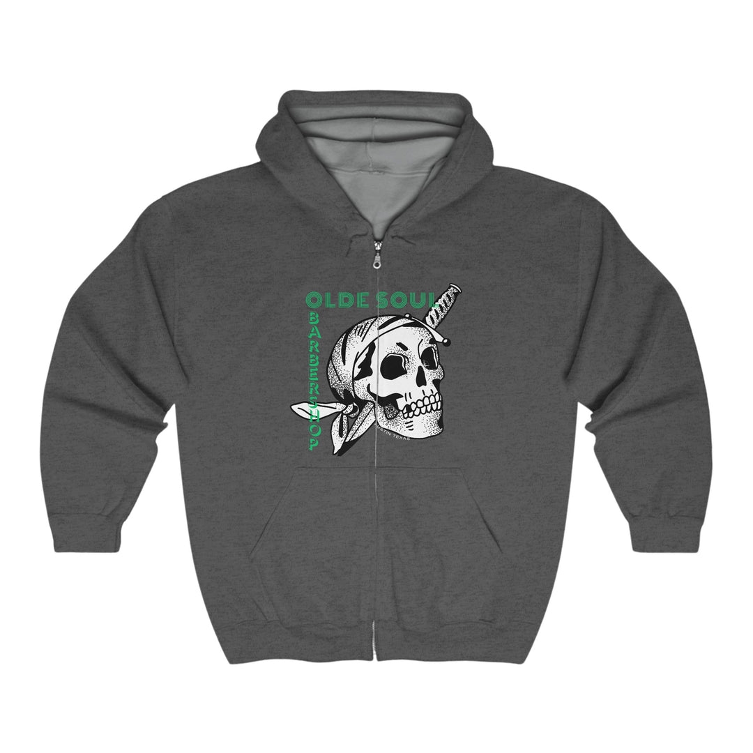 Olde Soul Pirate Crew Full Zip Hooded Sweatshirt