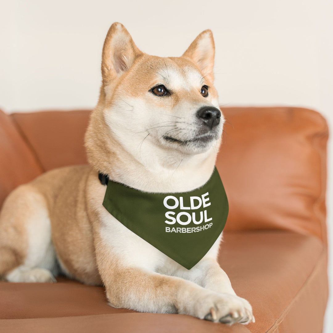 Olde Soul Barbershop Pet Bandana Collar