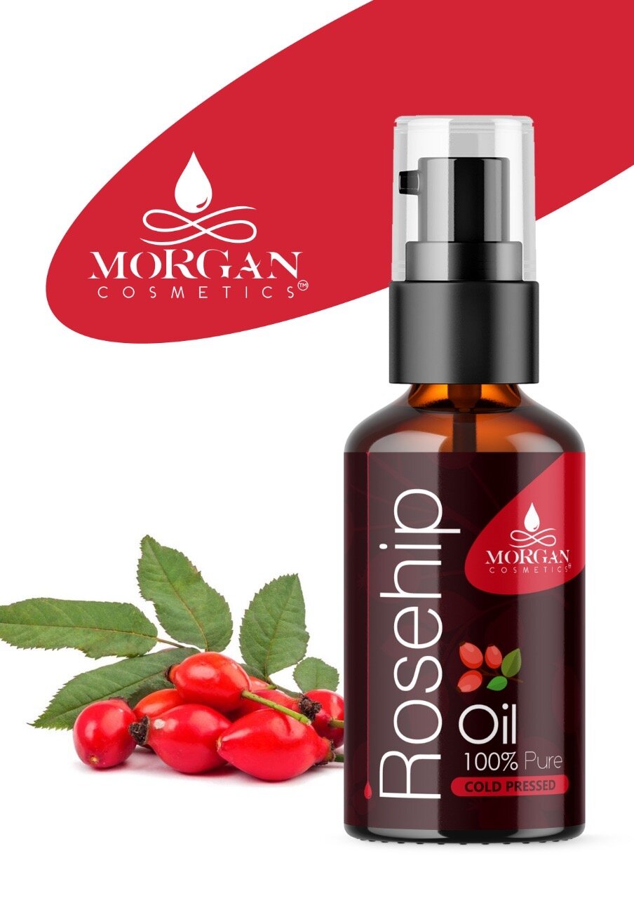 100% Pure Rosehip Oil 4 oz by Morgan Cosmetics