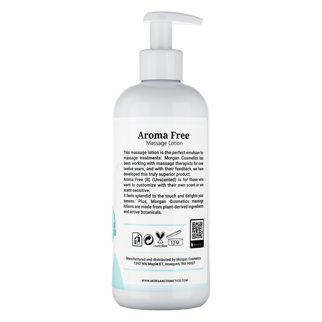 Morgan Cosmetics Massage Lotion Aroma Free 12 oz by Morgan Cosmetics