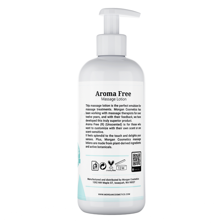 Morgan Cosmetics Massage Lotion Aroma Free 12 oz by Morgan Cosmetics