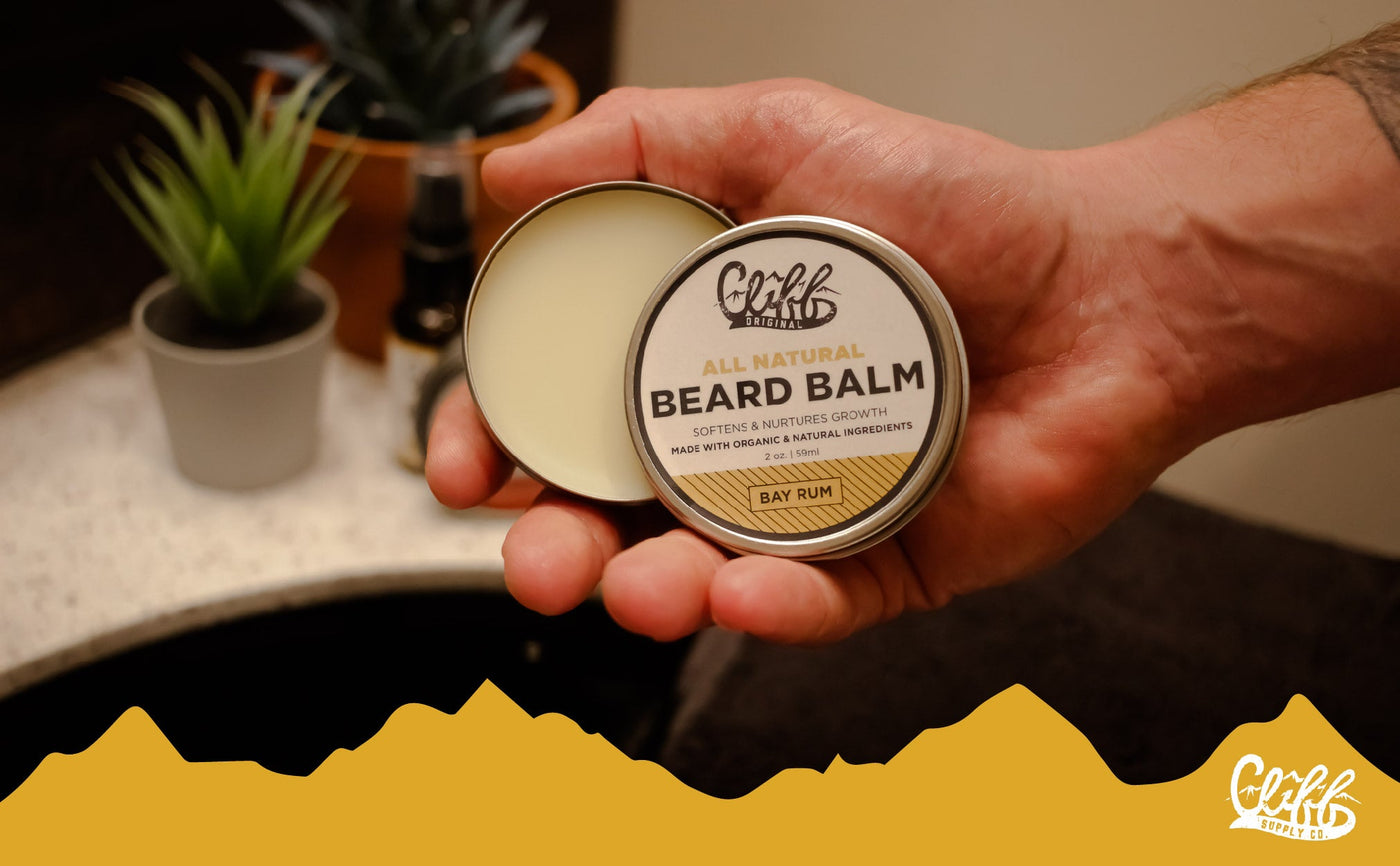 Beard Balm Puck - Bay Rum by Cliff Supply