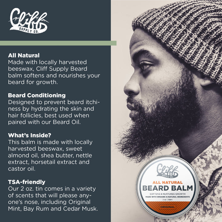 Beard Balm  Puck - Original Scent by Cliff Supply