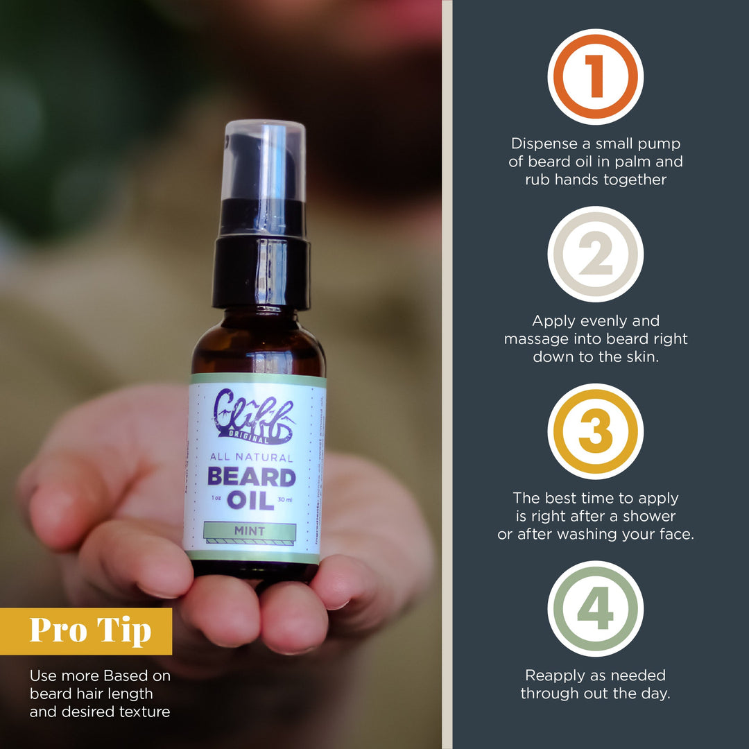 Beard Oil - Mint by Cliff Supply