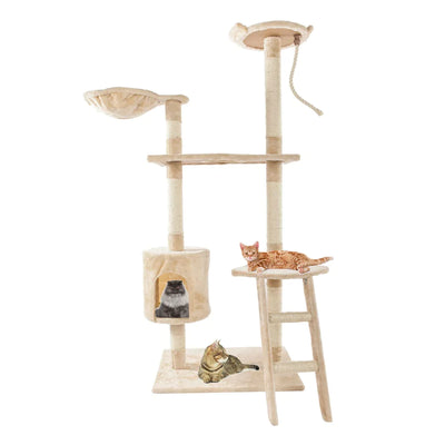 Cat Tree House Climbing Tower by Onetify