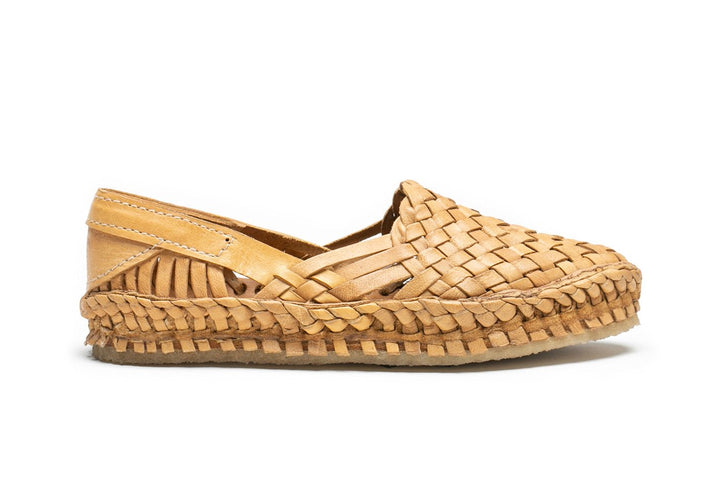 Woven Flat in Honey + No Stripes by Mohinders