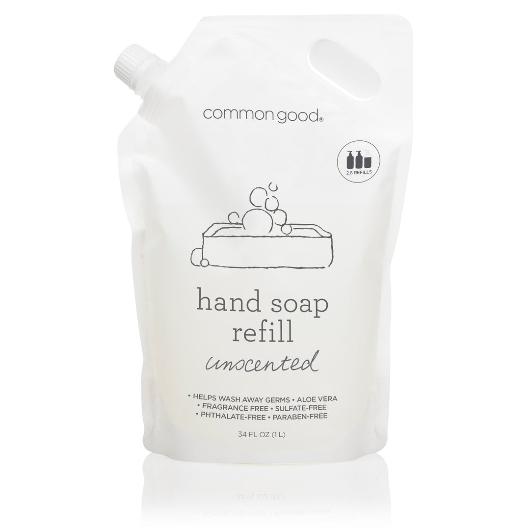 Hand Soap Refill Pouch, 34 Fl Oz by Common Good