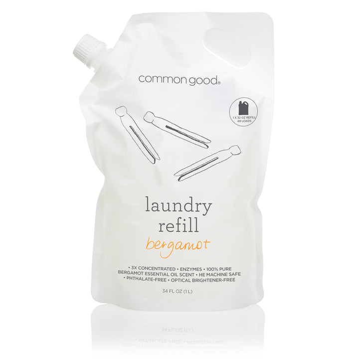 Laundry Detergent Refill Pouch, 34 Fl Oz by Common Good