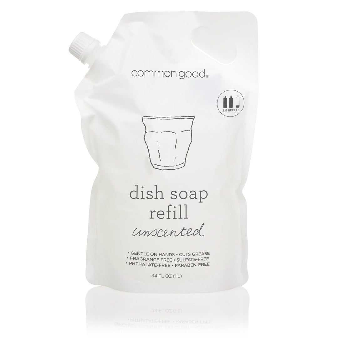 Dish Soap Refill Pouch, 34 Fl Oz by Common Good