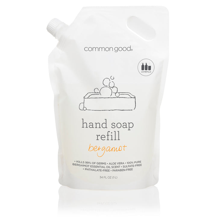 Hand Soap Refill Pouch, 34 Fl Oz by Common Good