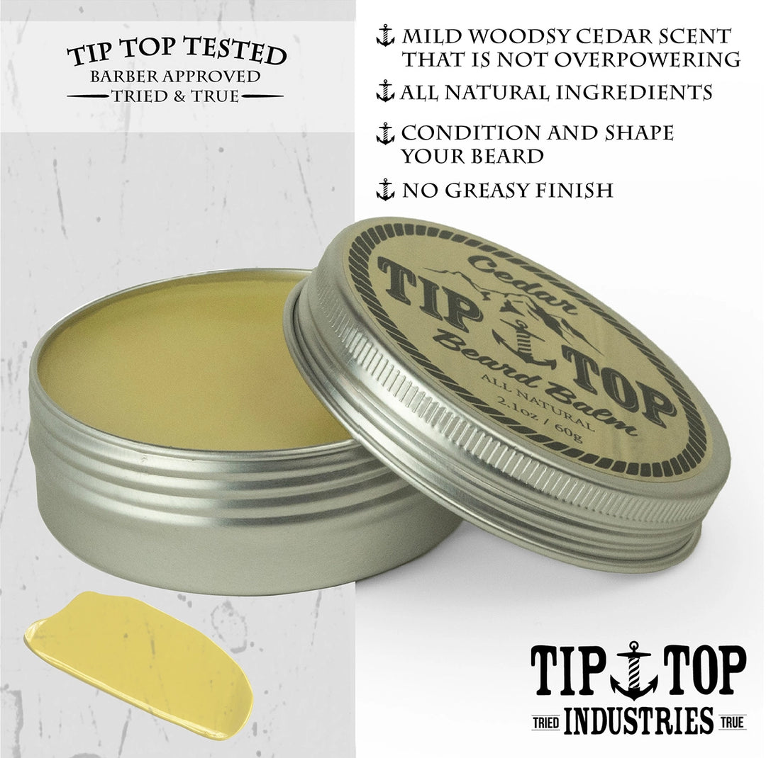 Tip Top Cedarwood Beard Balm