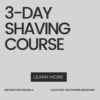 3-DAY HOT TOWEL SHAVE & BEARD TRIM COURSE