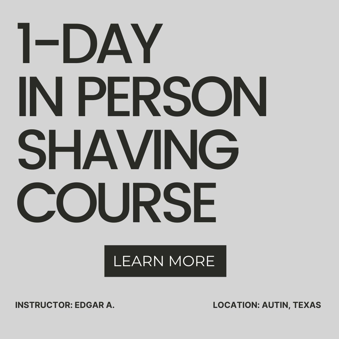 1-DAY HOT TOWEL SHAVE COURSE