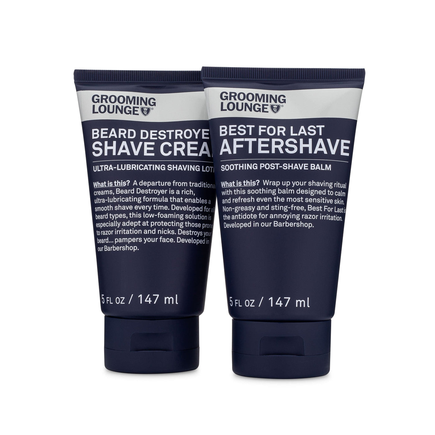 Grooming Lounge It Takes Two To Make A Shave Go Right Set (Save $8) by Grooming Lounge