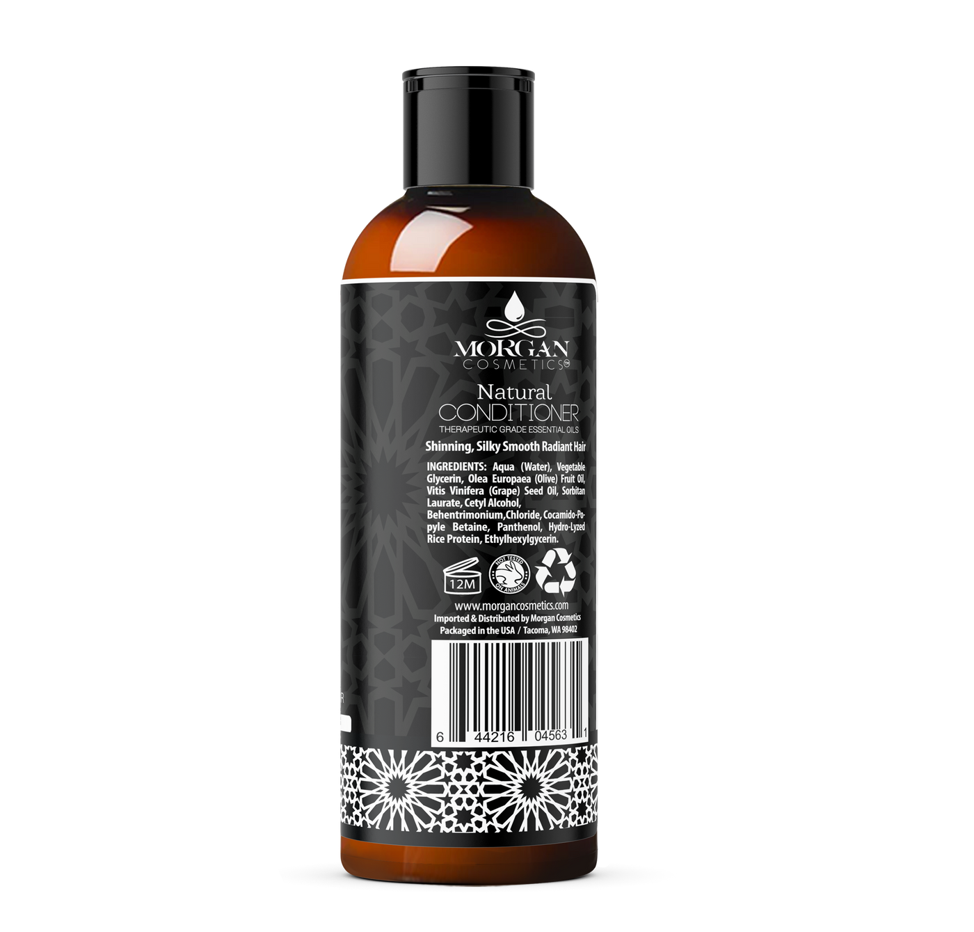 ARGAN NATURAL CONDITIONER LAVENDER 16 OZ Conditioner Lavender - Argan Conditioner Is Also Paraben Free and Synthetic Fragrance Free - 100% Vegetarian. Made In USA. by Morgan Cosmetics