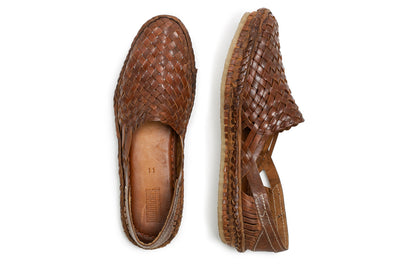 Woven Shoe in Walnut by Mohinders