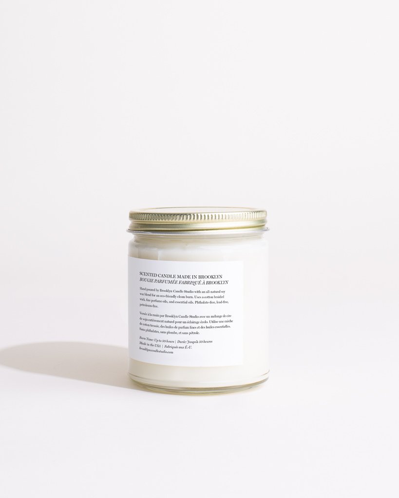 Japanese Citrus Minimalist Candle by Brooklyn Candle Studio