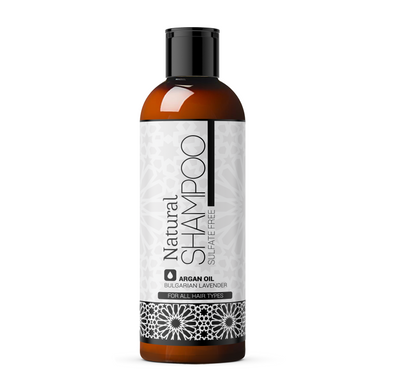 Argan Sulfate Free Shampoo Lavender 16 oz by Morgan Cosmetics