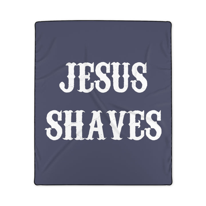 'Jesus Shaves' Blanket