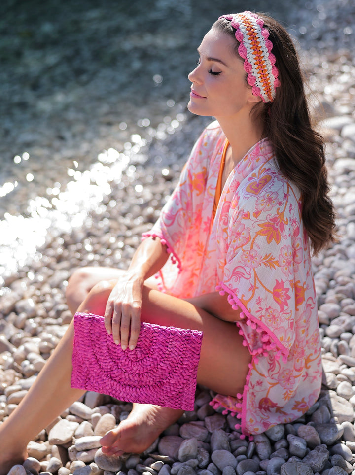 Shiraleah Simonetta Clutch, Pink by Shiraleah