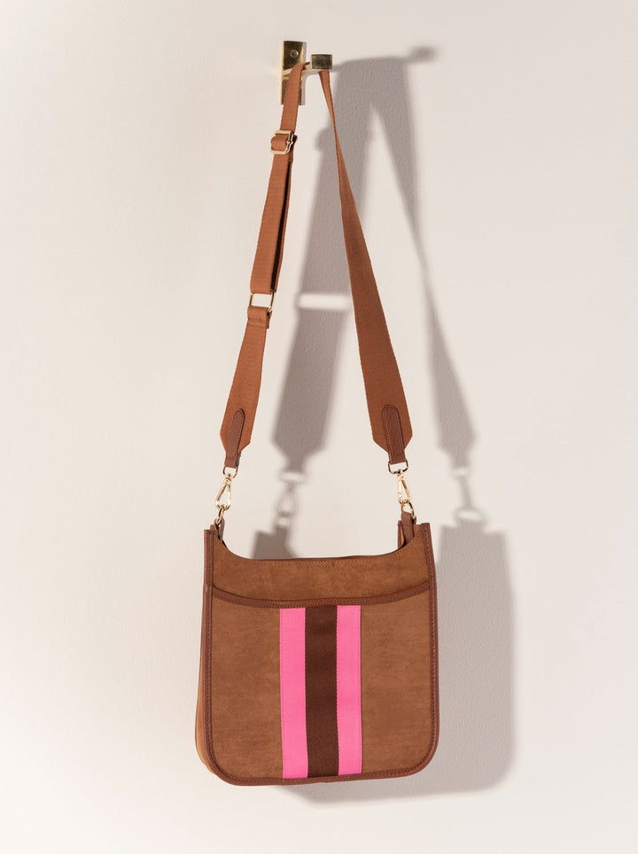 Shiraleah Blakely Cross-Body, Chocolate by Shiraleah