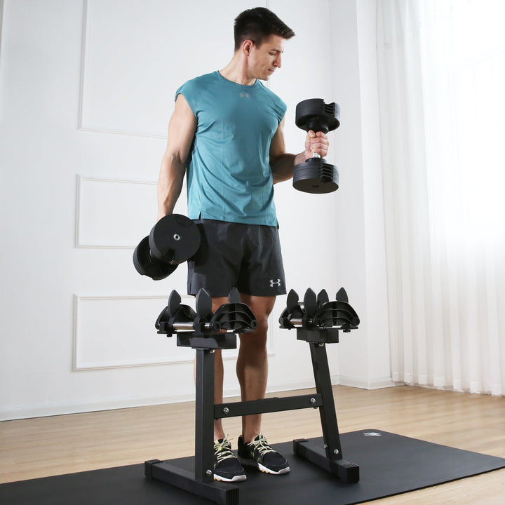 NÜOBELL Adjustable Dumbbell Set by Finer Form