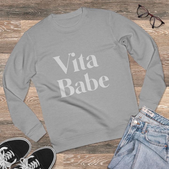 Vita Babe Organic Unisex Rise Sweatshirt by VitaParfum