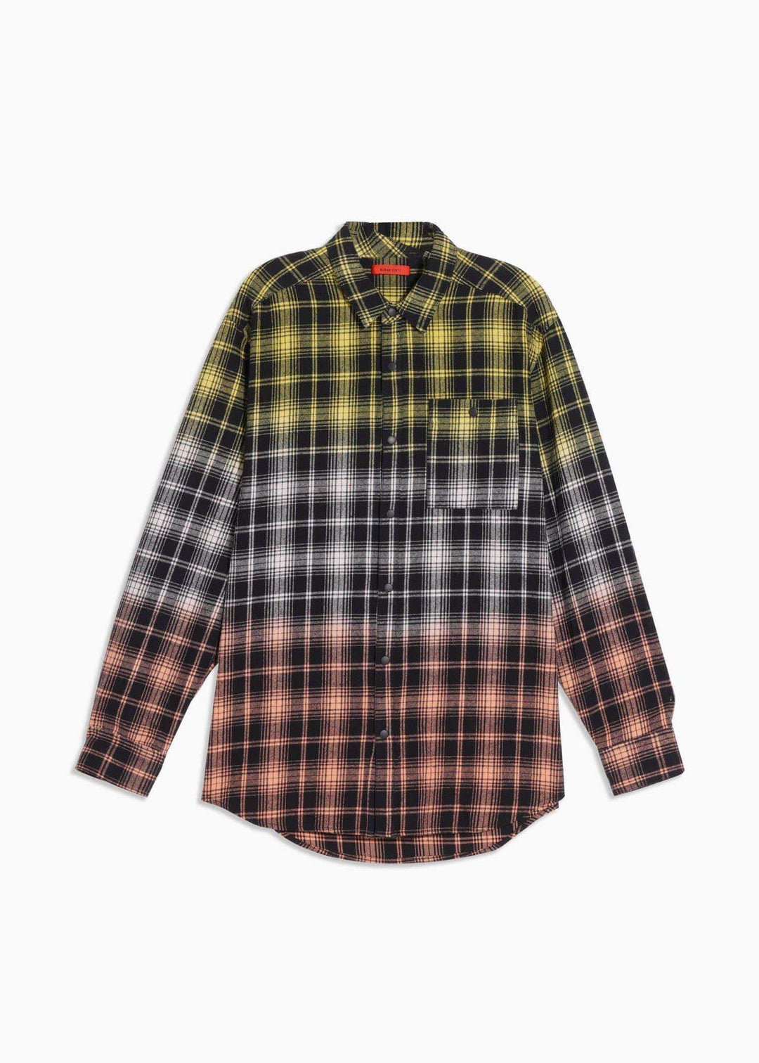 Konus Men's Double Dip Dyed Flannel shirt by Shop at Konus