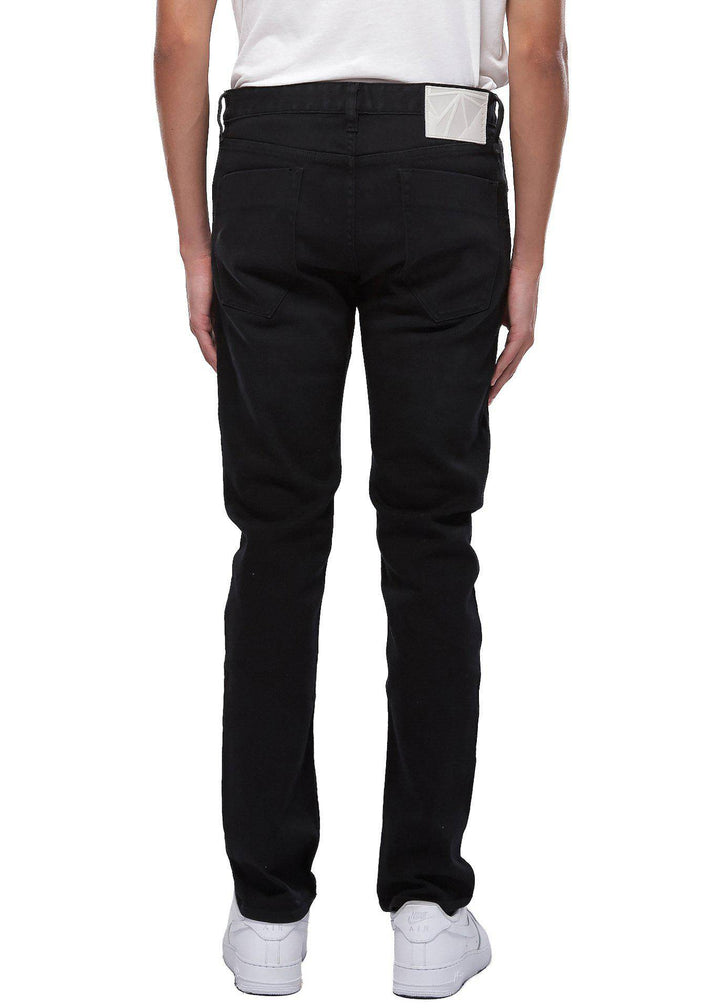 Konus Men's Stretch Denim in Black by Shop at Konus