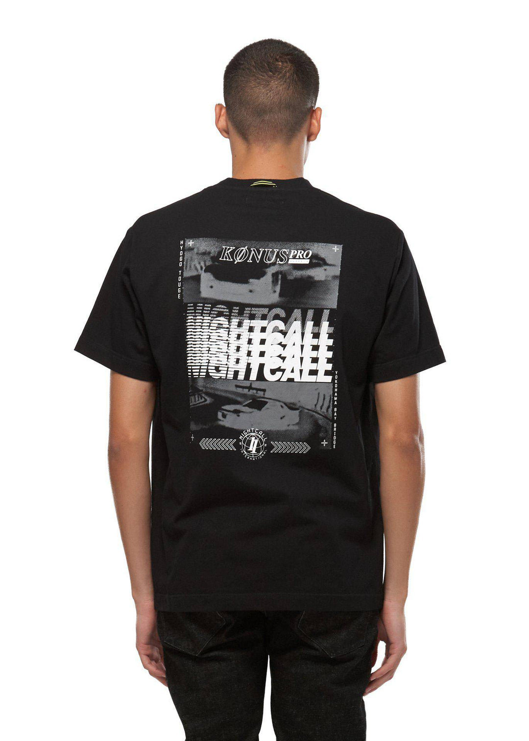 Konus Men's Graphic Tee in Black by Shop at Konus