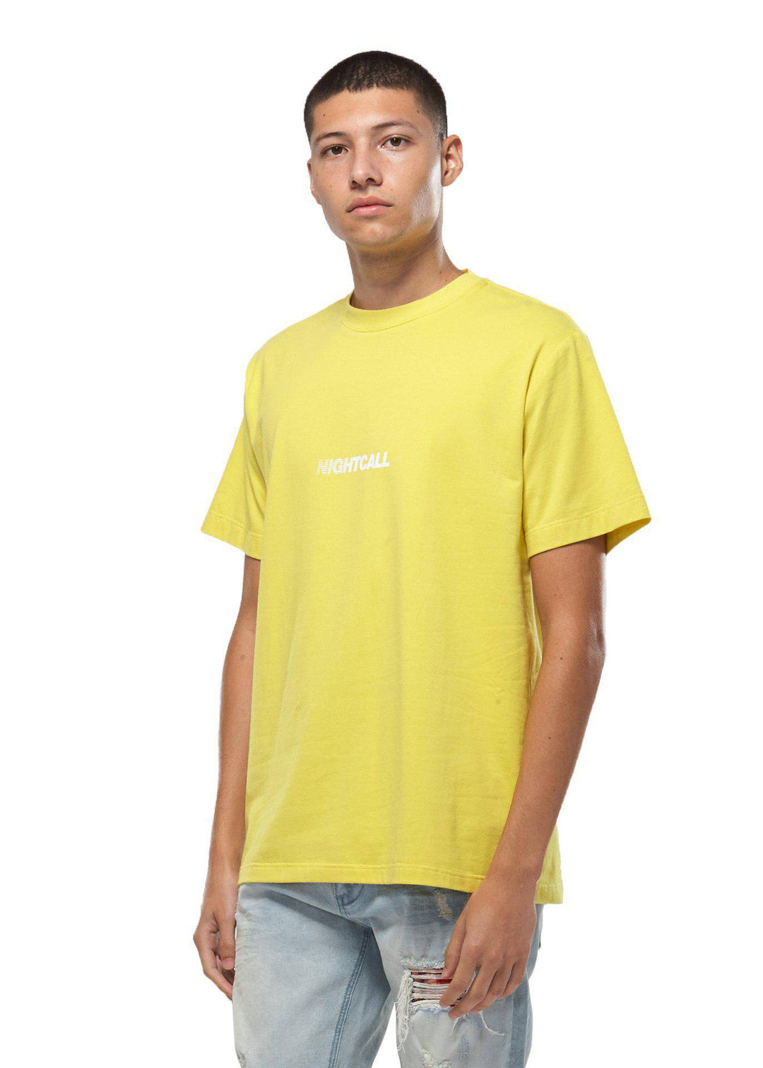 Konus Men's Graphic Tee in Yellow by Shop at Konus