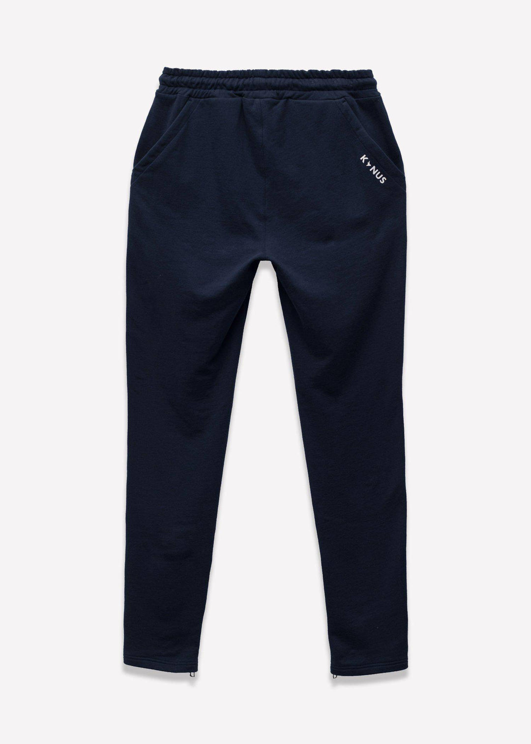 Konus Men's  Zipper Pocket French Terry Sweatpants in Navy by Shop at Konus