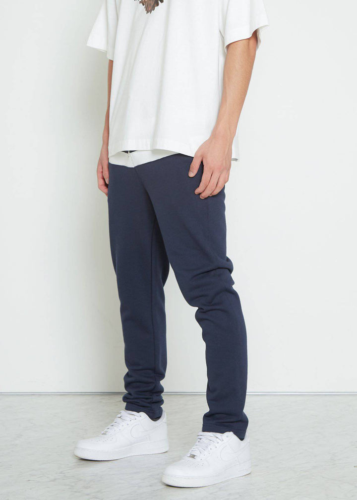 Konus Men's Stripe Sweatpants in Navy by Shop at Konus