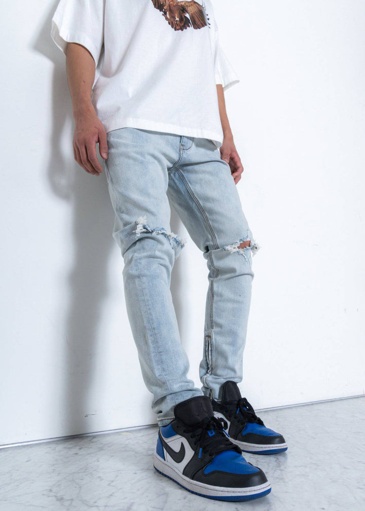 Konus Men's Washed Out Denim by Shop at Konus