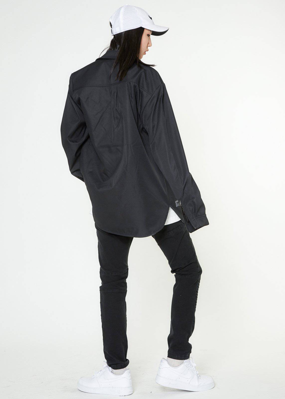 Konus Men's Reversible Shirt Jacket  in Black by Shop at Konus