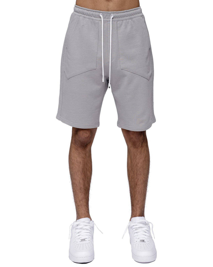 Konus Men's Terry Shorts / Warren In Grey by Shop at Konus