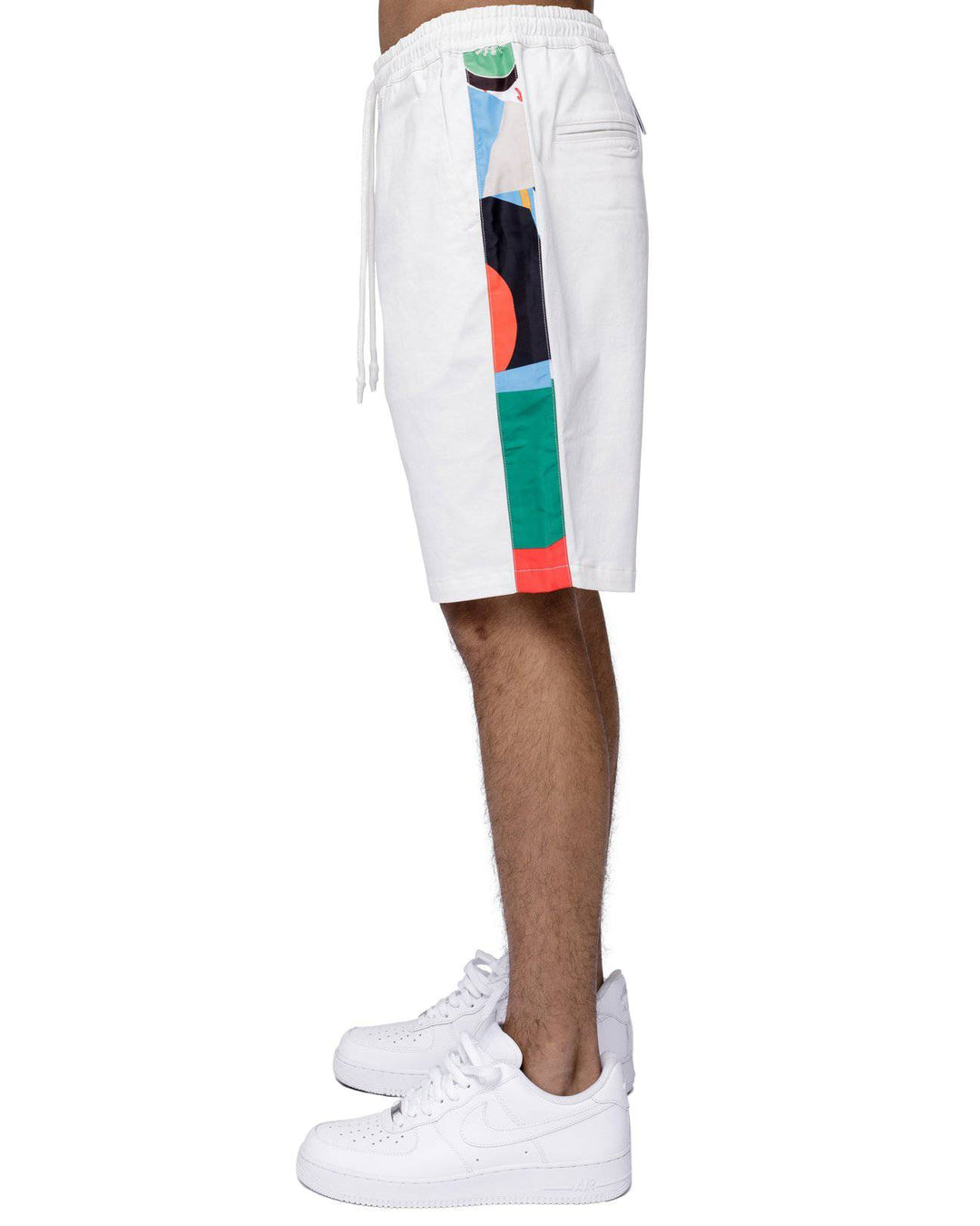 Konus Men's Woven Shorts / Chester In White by Shop at Konus