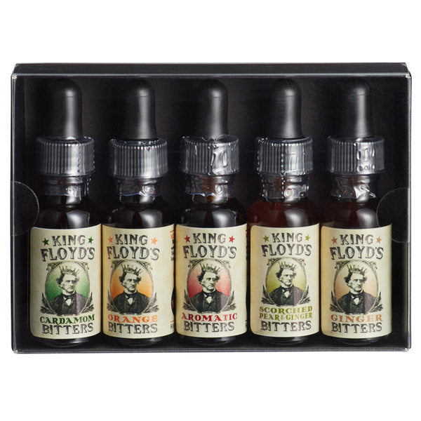 King Floyd's Bitters 5-Pack Sampler Set by The Whiskey Ball