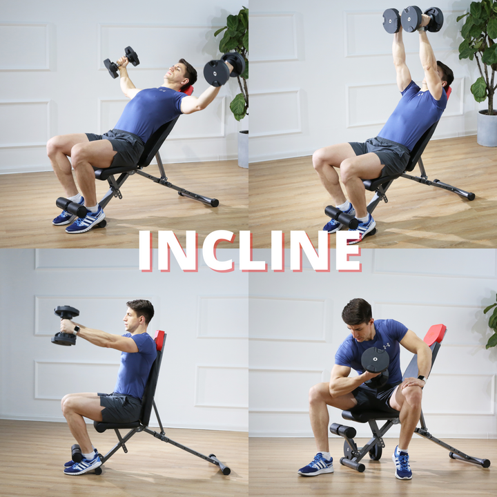 5-in-1 Adjustable Weight Bench by Finer Form