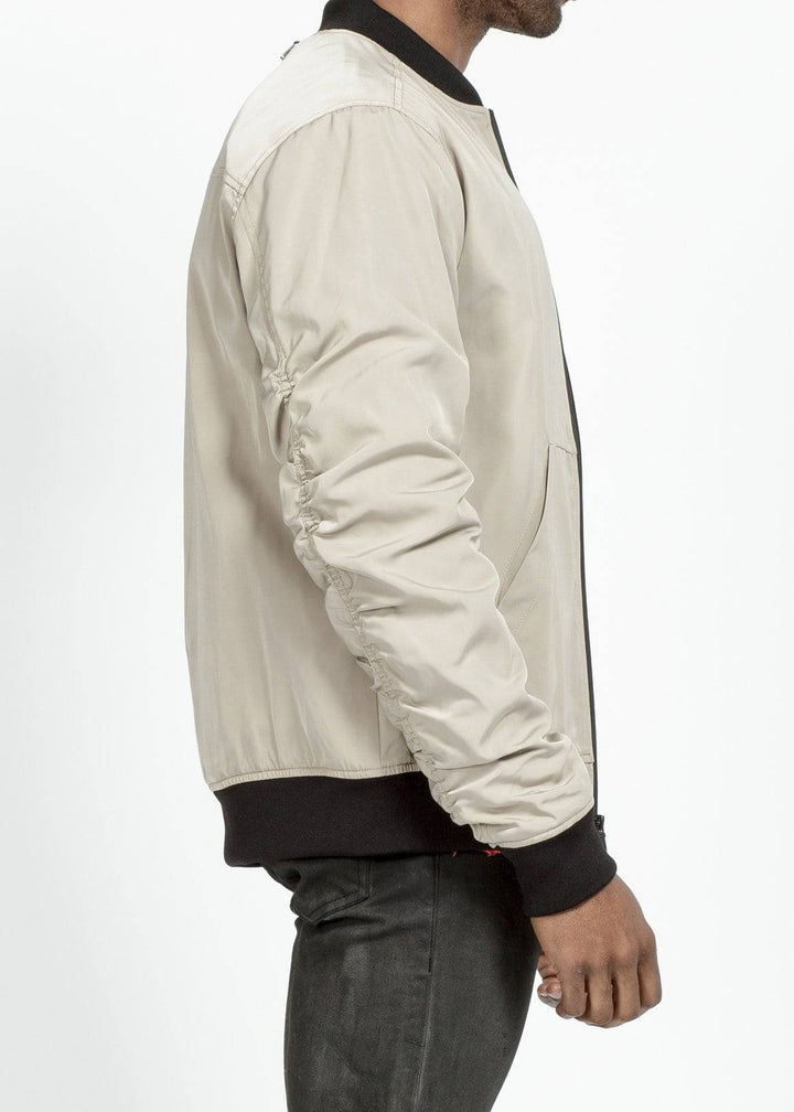 Konus Men's MA-1 Bomber Jacket in Khaki by Shop at Konus