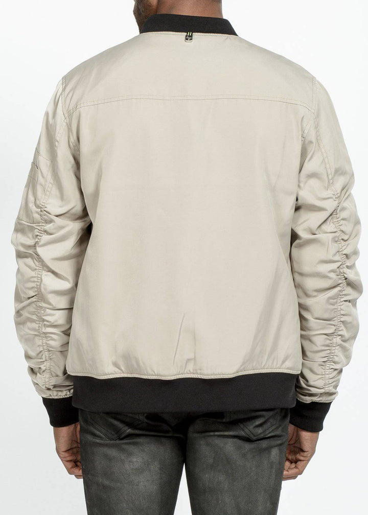 Konus Men's MA-1 Bomber Jacket in Khaki by Shop at Konus