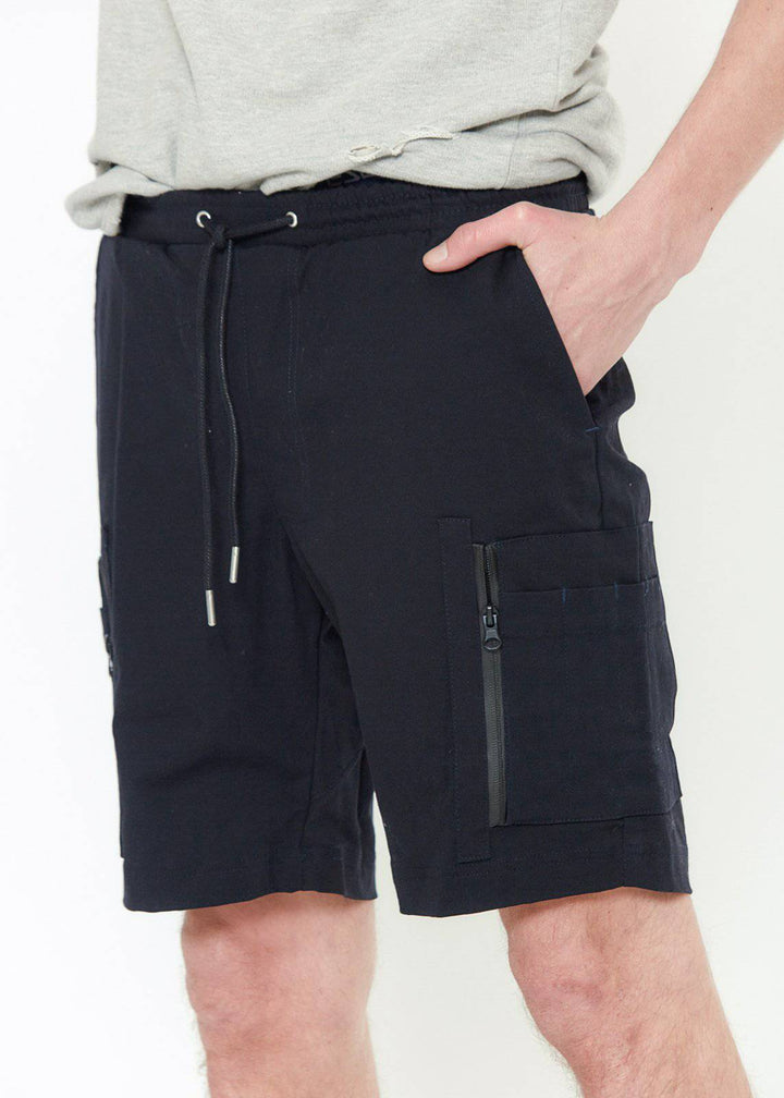 Konus Men's Cargo Shorts in Navy by Shop at Konus