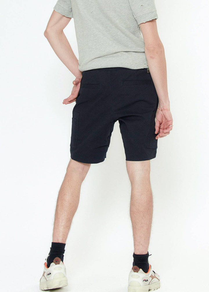 Konus Men's Cargo Shorts in Navy by Shop at Konus