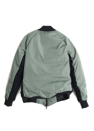 Konus Men's Bomber Jacket with Hidden Pocket in Olive by Shop at Konus