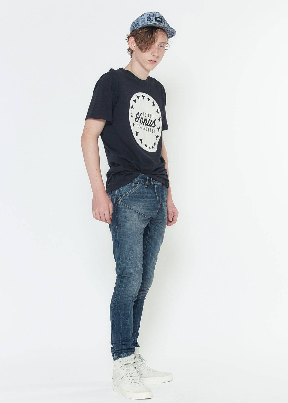 Konus Men's Essential Slim Jeans in Indigo by Shop at Konus