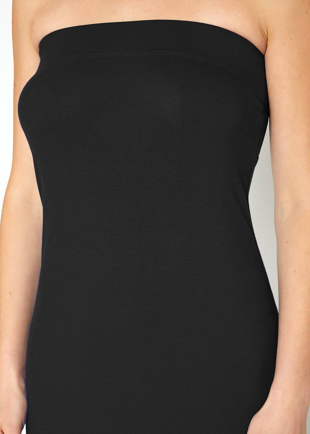 Women's Tube Top Bodycon Midi Dress by Shop at Konus