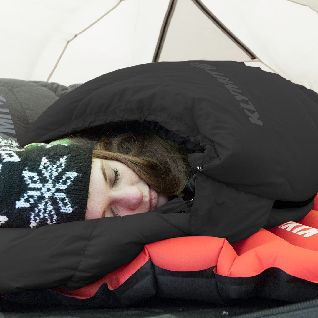 0 Degree Full-Synthetic Sleeping Bag - Black by Klymit