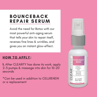 BOUNCEBACK - "No Botox Serum" by CLEARSTEM Skincare