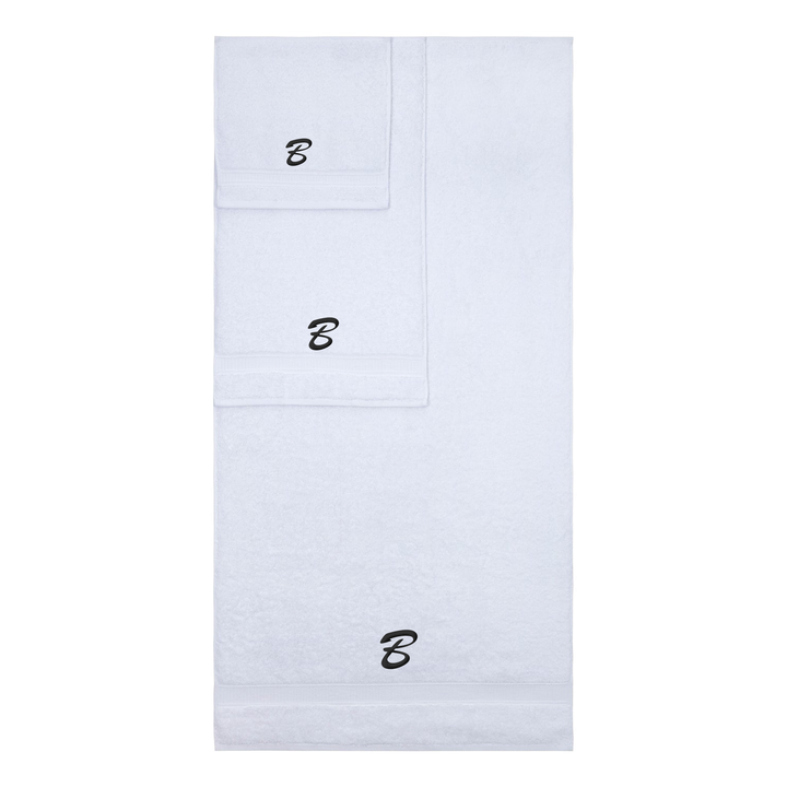 Monogrammed Towels by La'Hammam